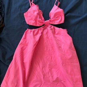 Pink mini dress. XS